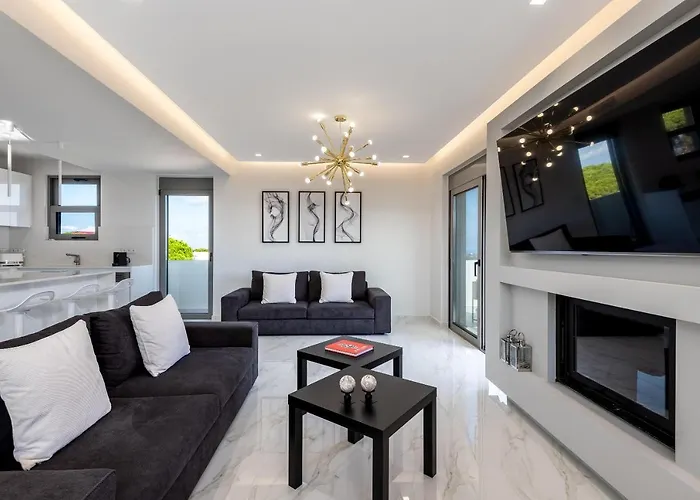 Panorama Luxury Penthouse アパート *